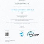 GRS SCOPE CERTIFICATE